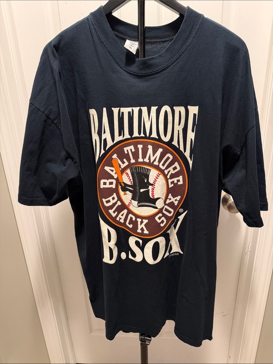 Other - Baltimore Black Sox Negro Leagues tee Graphic Tee in Black & Red Size 3X